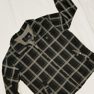 Men's medium Hurley black & gray jacket